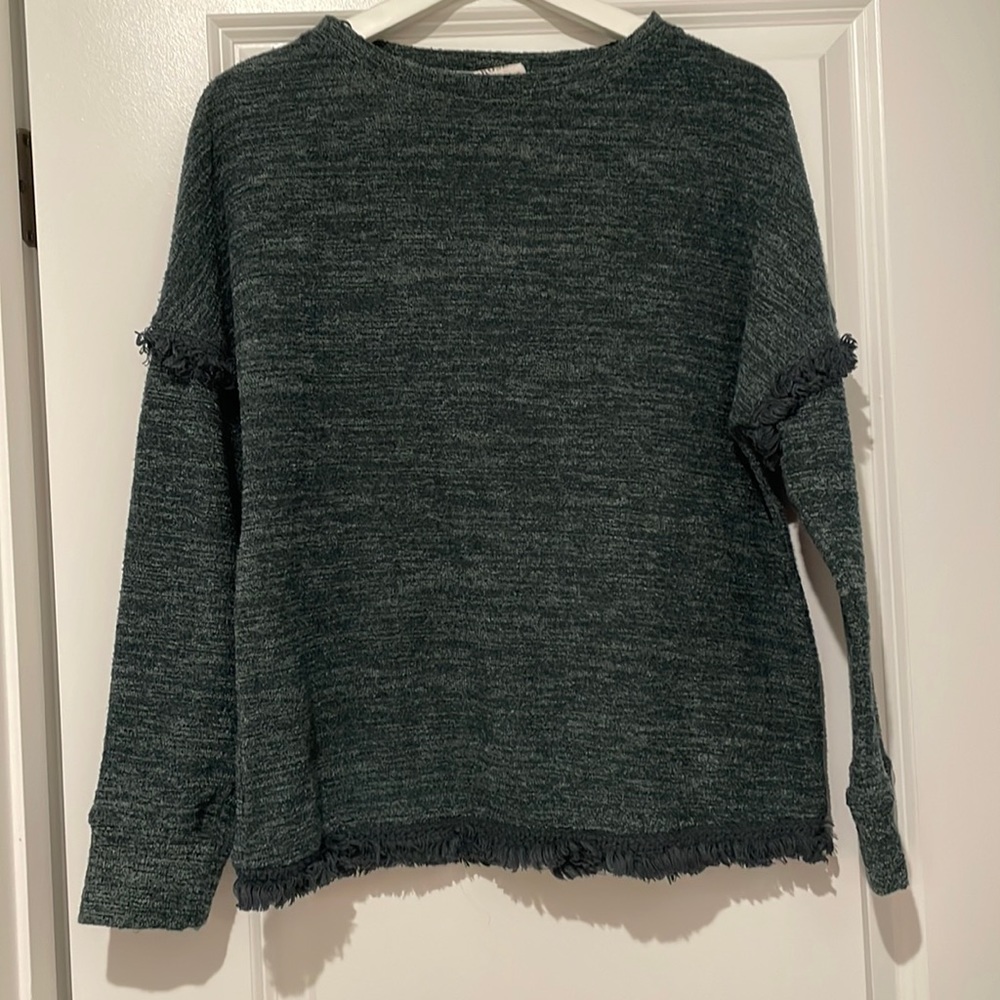 Knox Rose Dark Green Sweater